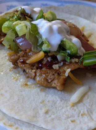 Pork Fajita Tacos